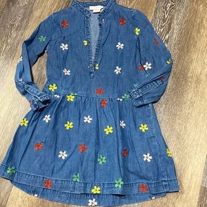Stella McCartney smile flower denim dress size 6